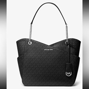 MICHAEL KORS Jet Set Large Logo Shoulder Bag